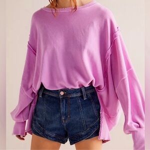 NWOT Free People We The Free | Camden Sweatshirt Pullover | XS